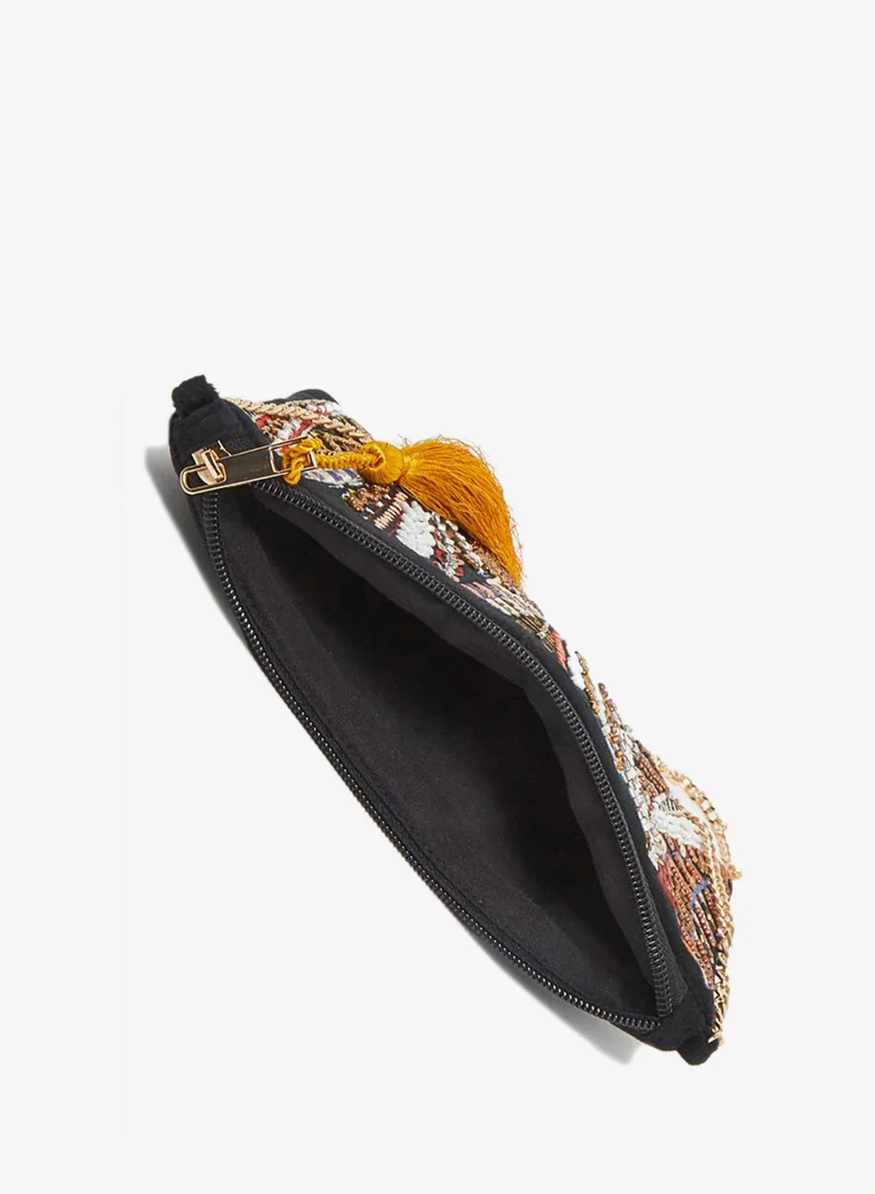 Styli  Beaded Clutch with Chain Strap for Women | Best Price UAE