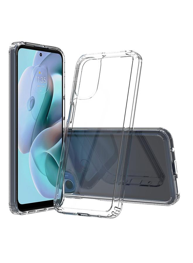 اس-توب جراب لهاتف Motorola Moto G41 5G مصنوع من مادة TPU المقاومة للصدمات والخدش + جراب أكريليك - Image 1