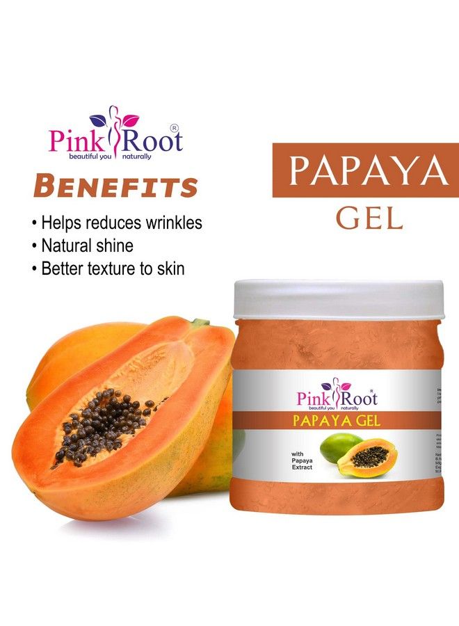 Pink Root Papaya Gel With Papaya Extract 500 Gm (Pr Papaya Gel 500Gm) - Image 5