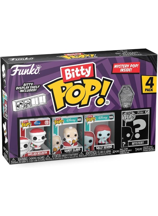 Funko NBX Santa Jack Bitty Pop! Mini-Figure 4-Pack  - Image 3