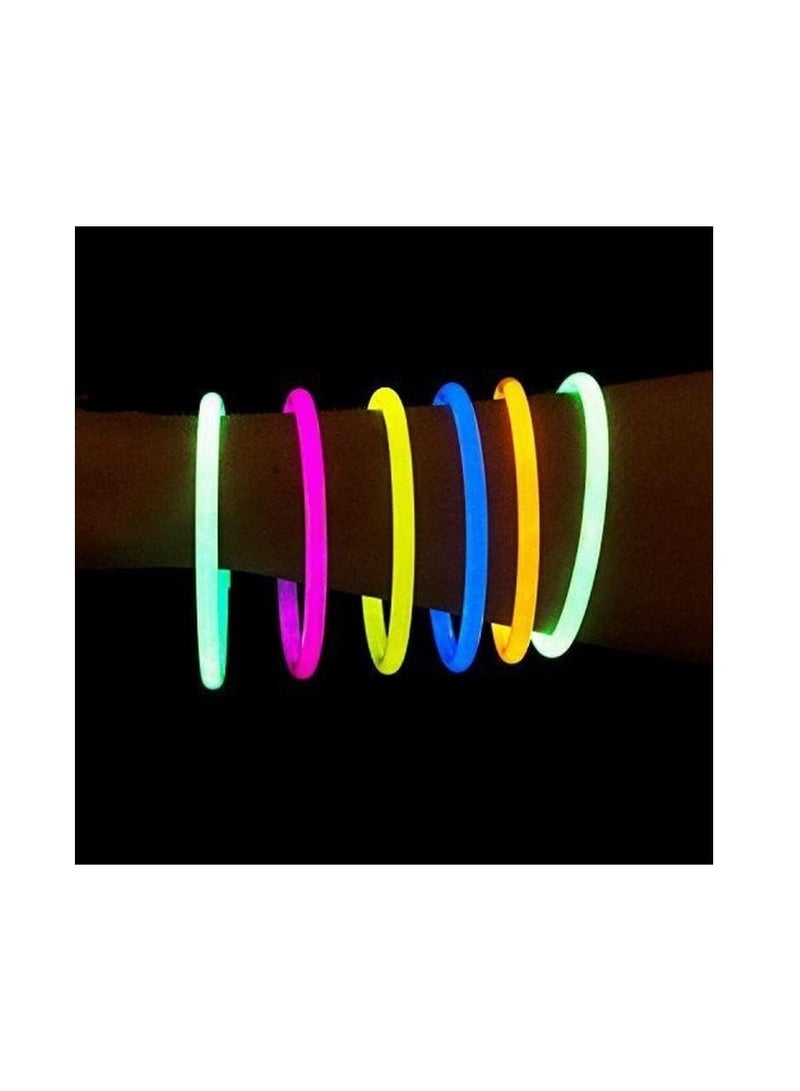 BLOOMING TIME 100-Piece Flashing Party Glow Sticks Set - Image 3