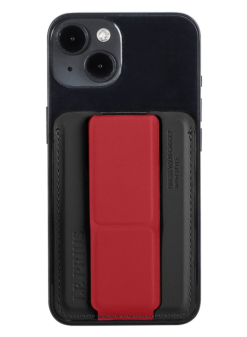 Le Prius Bengal Series, Magnetic Card Holder With Grip And Extendable Smart stand - Image 2