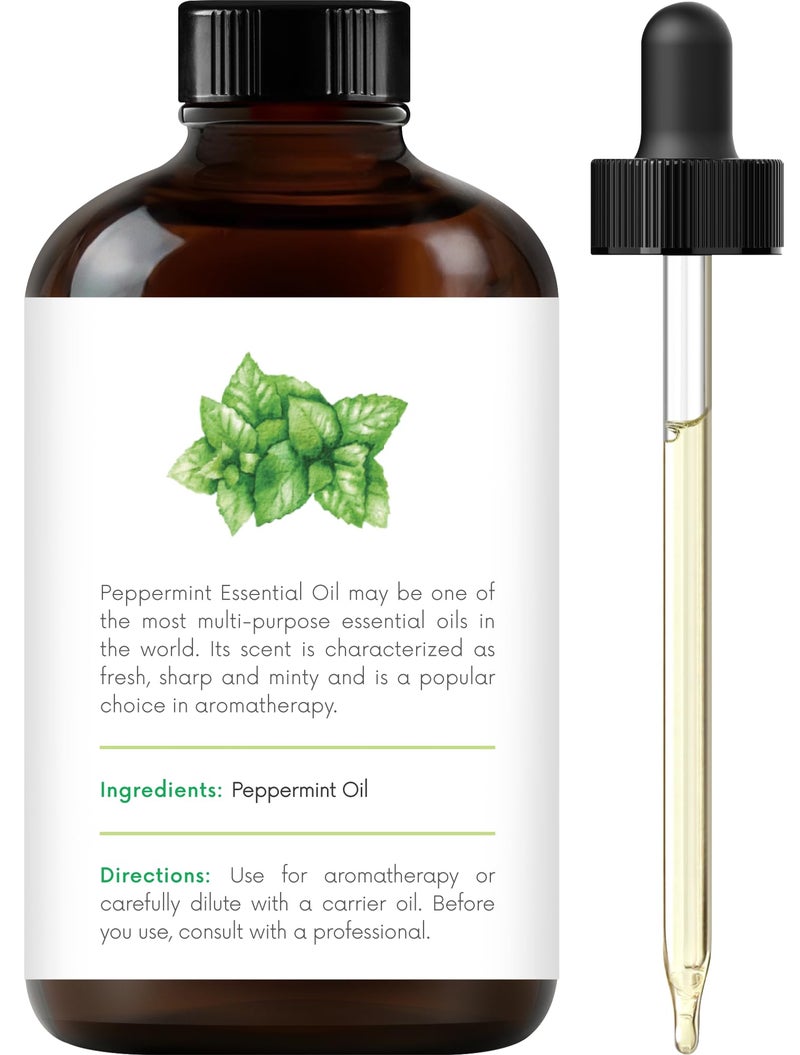 Handcraft Blends Peppermint Essential Oil - Huge 4 Fl Oz - 100% Pure and Natural - Premium Grade Essential Oil for Diffuser and Aromatherapy - Image 3