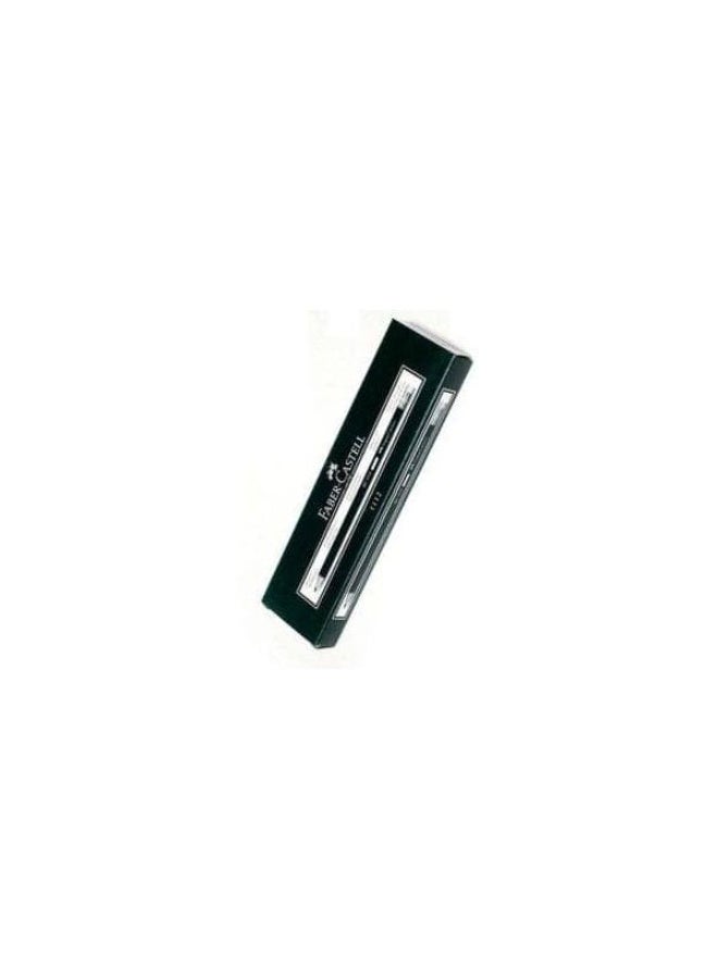 Faber-Castell 12 Count Matte Black Wooden Pencils with Eraser, HB Lead, Model 2112 - Image 4