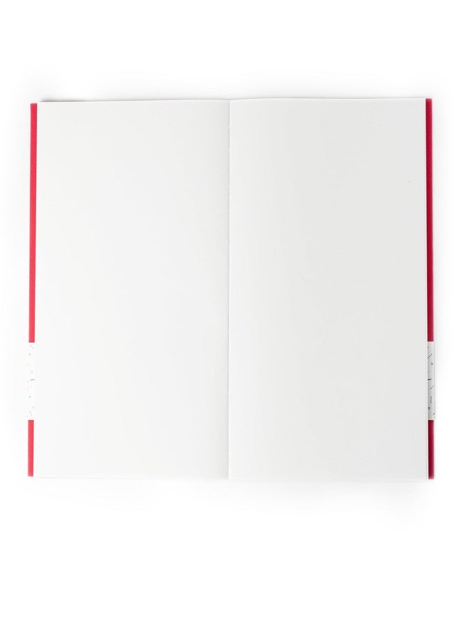 كوما دفتر رسم كوما للسفر | مقاس A4 | 128 صفحة | 130 غرام/م²، لون طبيعي، ورق خالٍ من الأحماض وقابل لإعادة التدوير | أحمر - Image 3