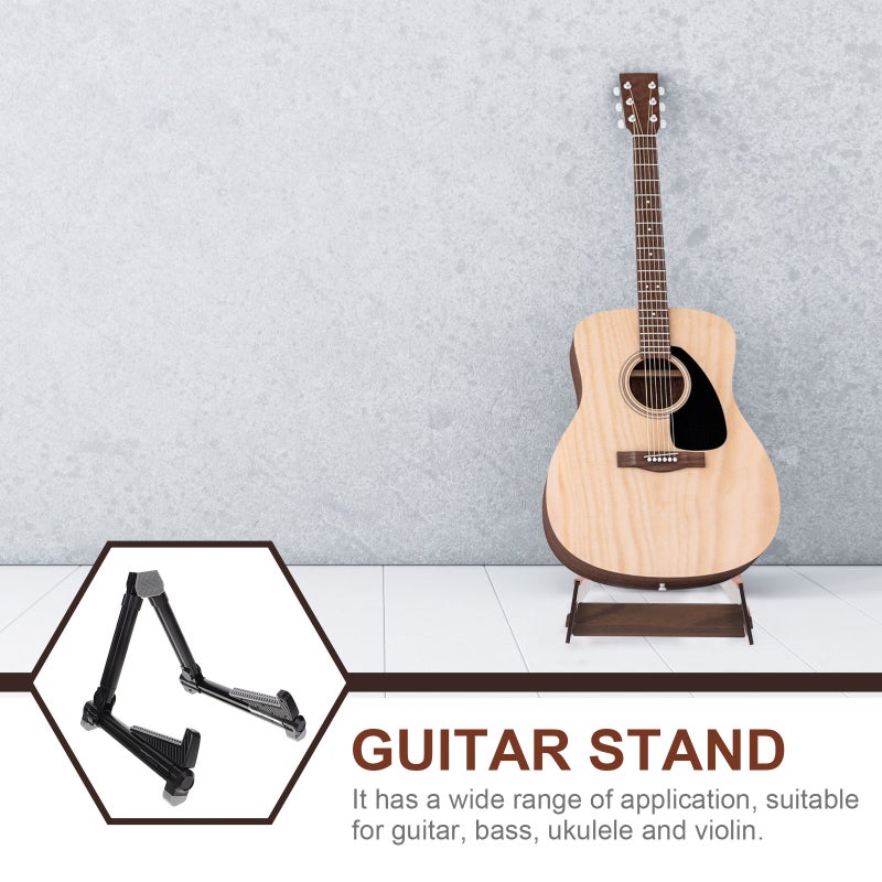 🎸 حامل قابل للطي بتصميم متين مثالي للغيتار الصوتي والكهربائي - Image 4