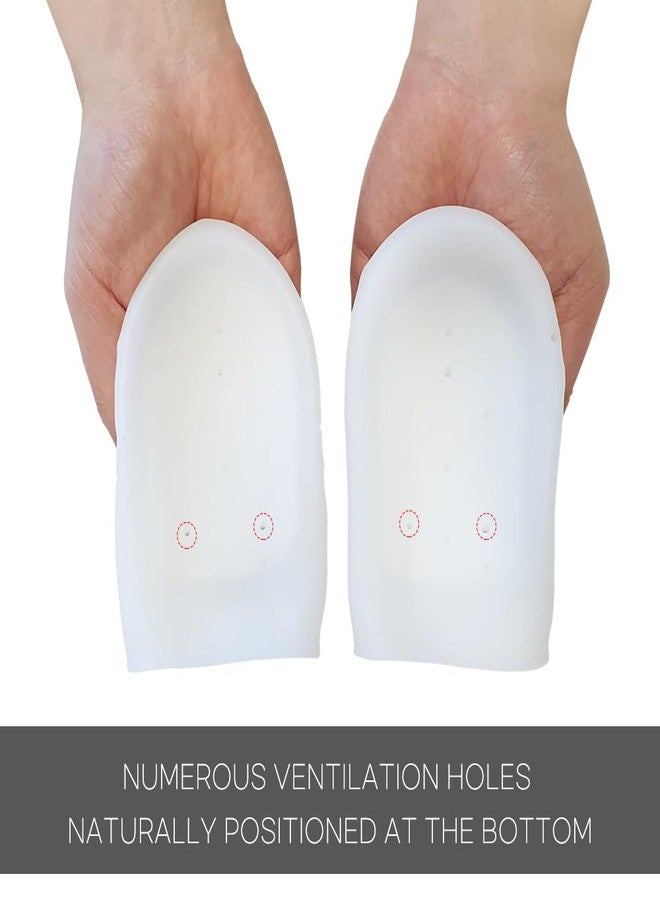 FOOTINSOLE.COM Invisible Height Increase Insoles – Comfortable & Discreet Shoe Inserts for Men & Women (with Holes, 2 Pairs) - Image 5