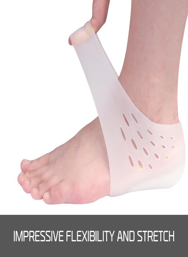 FOOTINSOLE.COM Invisible Height Increase Insoles – Comfortable & Discreet Shoe Inserts for Men & Women (with Holes, 2 Pairs) - Image 3