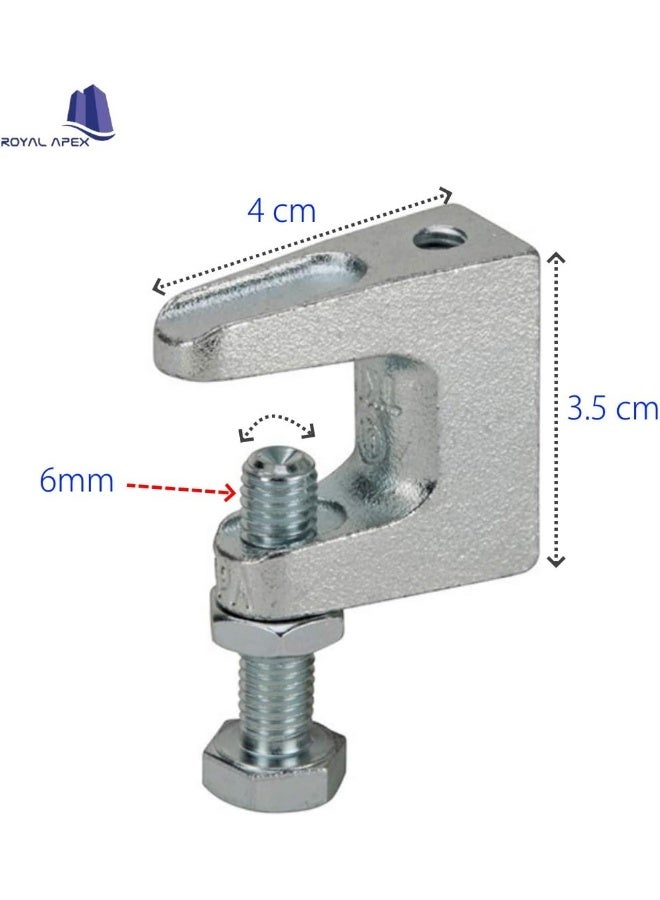 Royal Apex Wide Mouth Galvanized Beam Clamps 4 6Mm - Image 2