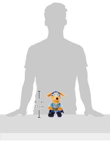 MerryMakers Dog Man Bark Knight Plush Toy, 9-Inch, from Dav Pilkey's Dog Man Book Series - Image 3