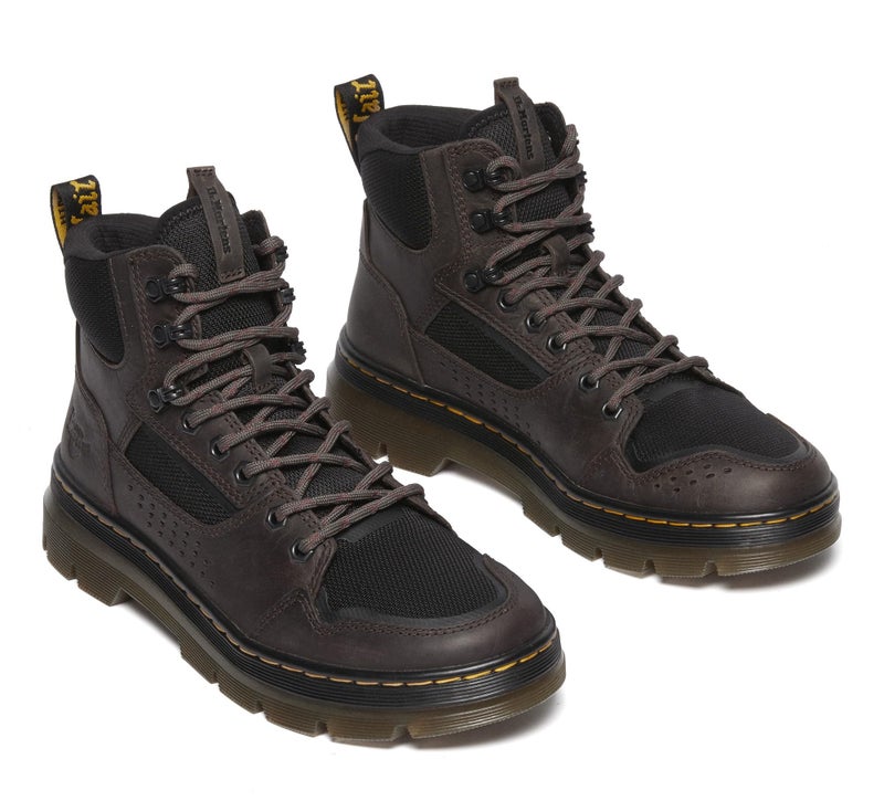 Dr. Martens Unisex Rilla Lace Up Utility Boot, Bracken Brown+Black Saddleback, 8UK, 10 US Women/9 US Men - Image 1