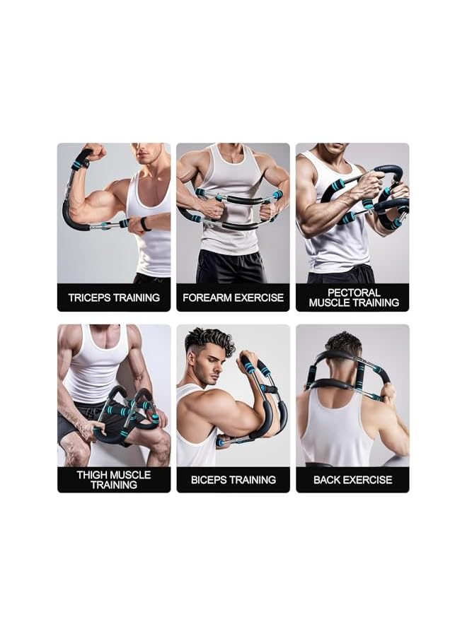 S-TOP Saker Twister Arm Trainer for Men,U Shape Chest Expander,Adjustable Power Twister Bar Chest Shoulder Arm Workout Exercise Equipment,Portable Spring Resistance for Home & Gym - Image 3