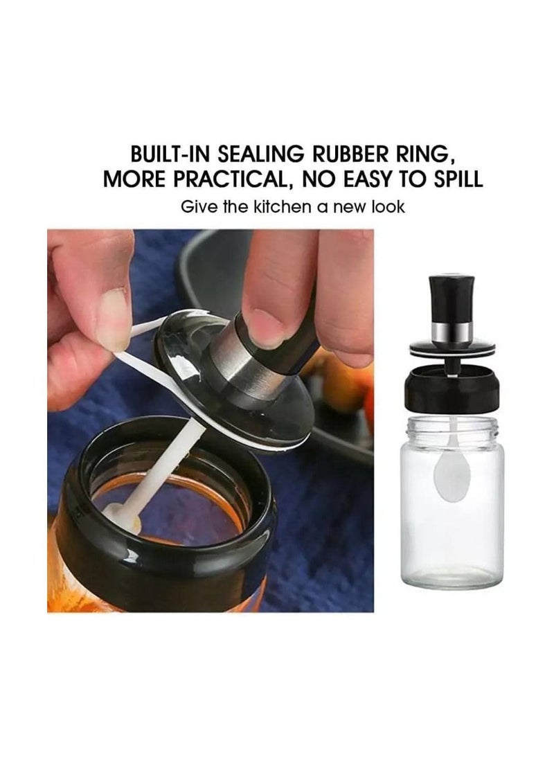 Generic - Spice jar with spoon 250 ml 2 Pieces - Image 1