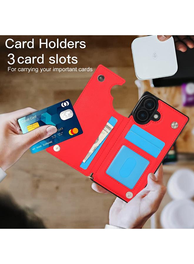 S-TOP Case For iPhone 16 Cross-body Zipper Square Phone Case - Image 5