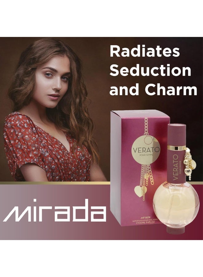 Mirada Verato EDP For Femme 100ml - Image 4
