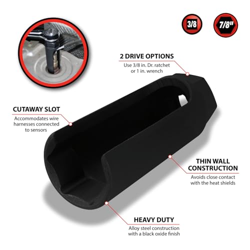 Performance Tool W84011 Thin Wall Oxygen Sensor Socket - Image 2