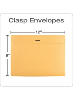 Quality Park Clasp Envelopes (Qua38090) Kraft 9X12Inch  - Image 2