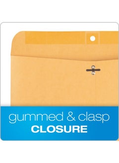 Quality Park Clasp Envelopes (Qua38090) Kraft 9X12Inch  - Image 3