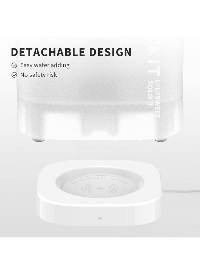 PETKIT New Cat Water Fountain With Wireless Pump, Ultra Quiet 65Oz/1.85L Pet Water Fountain For Cats And Dogs Inside, Detachable Design Easy To Clean And Assemble, Filters Included - Image 4