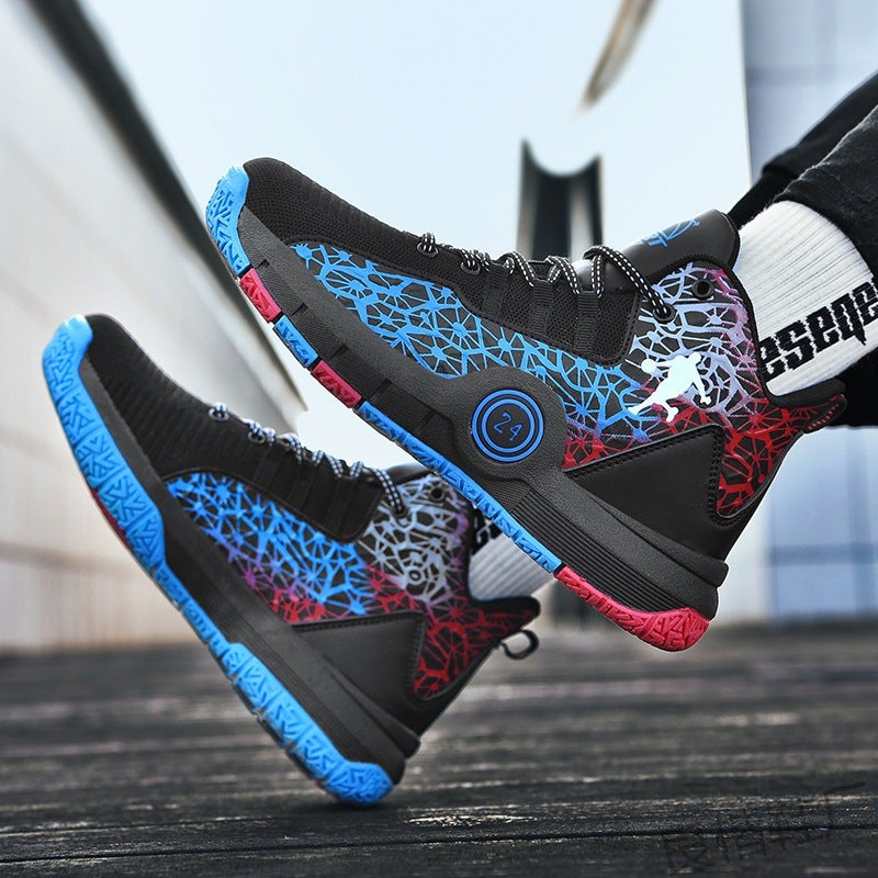 Jinjiang Dachang Black Mamba Commemorative No. 24 Basketball Shoes For Boys And Primary School Students Non-Slip Sports Shoes - Image 4