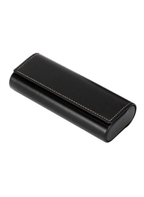 حافظة نظارات Eowhitu للرجال من الجلد الصلب PU، حافظة نظارات نسائية محمولة وخفيفة الوزن لحماية النظارات أثناء السفر