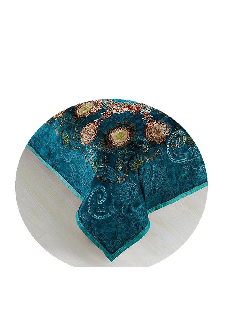 GB Fleece Flannel Double Size 220x240cm for All Season Light Weight Blanket Throw for Sofa & Bed Comfortable and Soft Blanket - Image 2