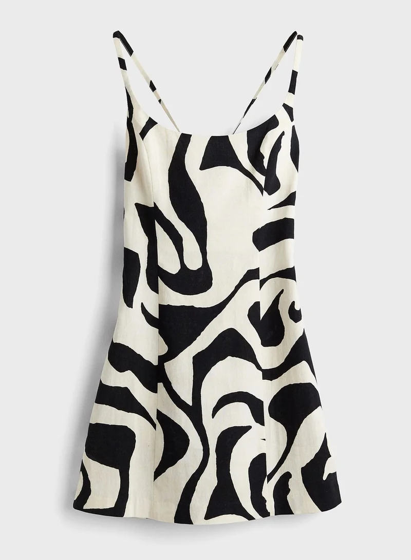 H&M Abstract Bodycon Dress