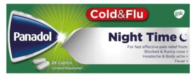 بانادول كولد اند فلو 24 قرص