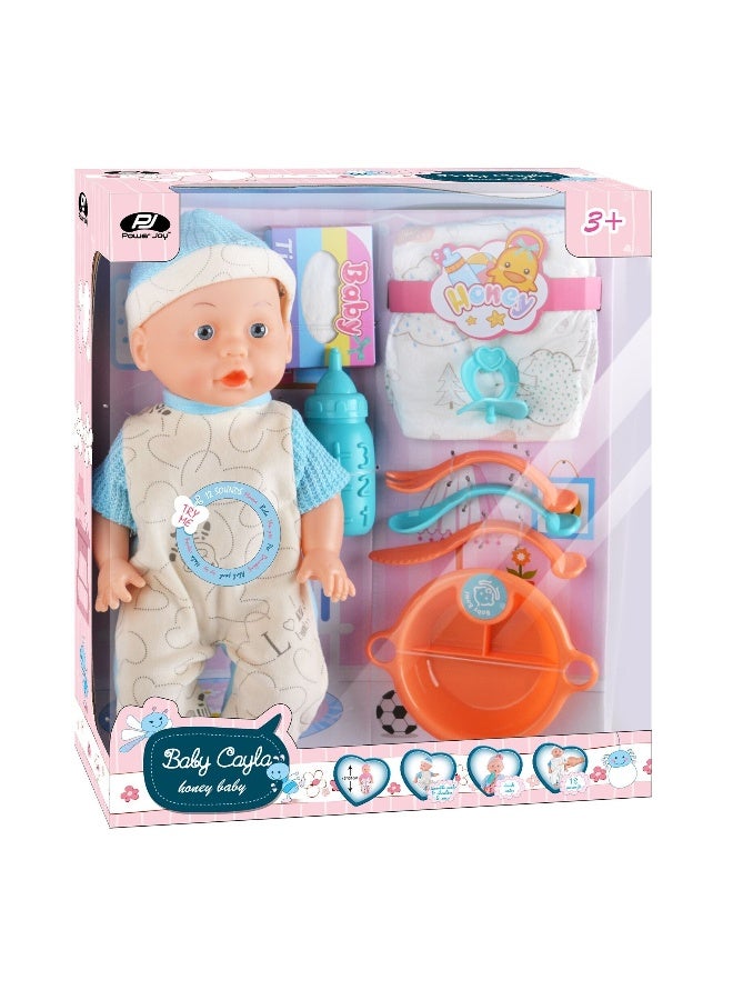 Power Joy مجموعة لعب دمية بيبي كايلا هوني 31 سم - assorted 1pc - Image 1