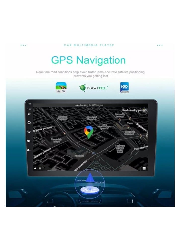 Toyota Corolla 2017-2018 Android Car Stereo With Apple Carplay 10 nch Touch Screen Car Radio With GPS Navigation Bluetooth FM WiFi Android Auto AHD Backup Camera - Image 3