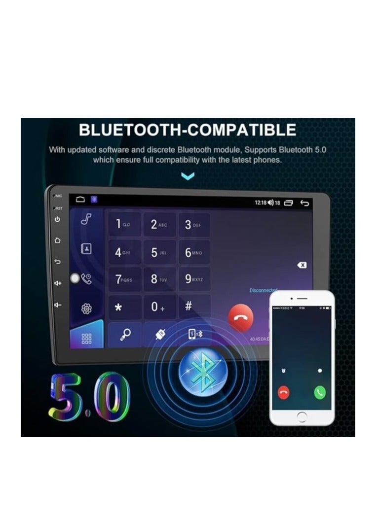 Toyota Corolla 2017-2018 Android Car Stereo With Apple Carplay 10 nch Touch Screen Car Radio With GPS Navigation Bluetooth FM WiFi Android Auto AHD Backup Camera - Image 4