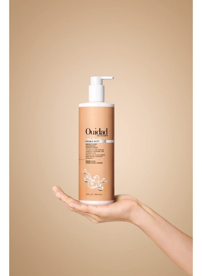 Ouidad Curl Shaper Double Duty Weightless Cleansing Conditioner, 16 Fl Oz, 94116 - Image 3