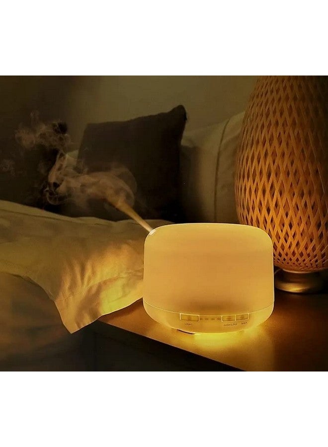 شوكوزون مرطب عطري 4 في 1 من Chocozone بـ 7 ألوان متغيرة سعة 500 مل للغرفة لتنقية الهواء وتأينه وترطيبه ونشره، موزع الزيوت العطرية الأساسية للمنزل - Image 5