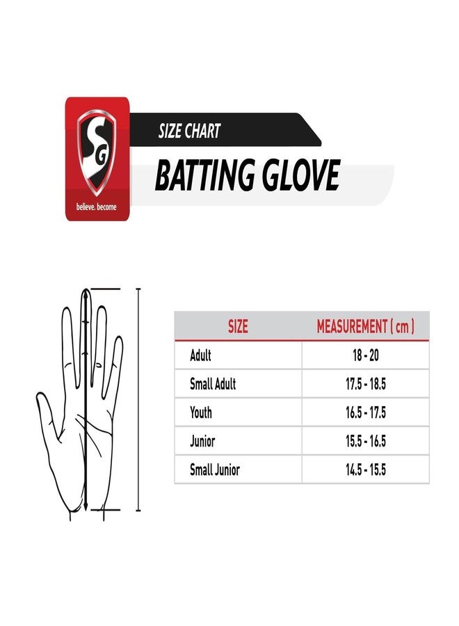 إس جي قفازات ضرب الكرة SG Test RH Prime Leather Palm (موديل 2024-25) (رجالي) - Image 4