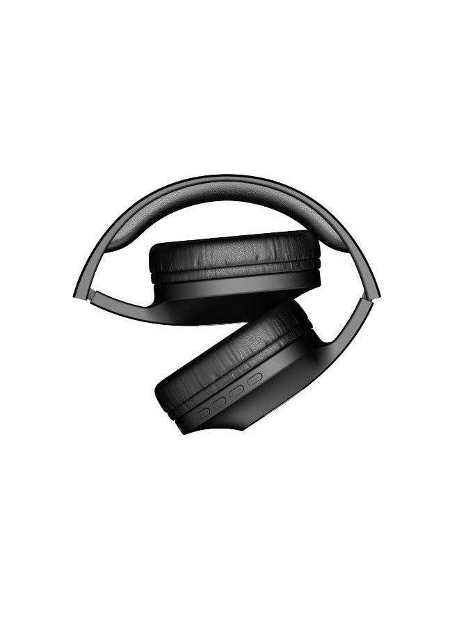 RIVERSONG - Rhythm L9 Over-Ear Wireless Headphones with Foldable Design, Black Color - Image 1