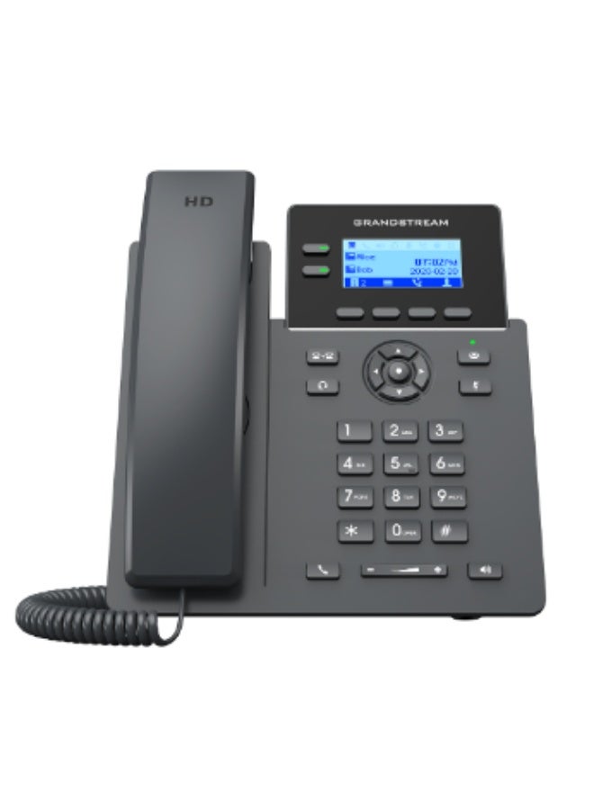 جراند ستريم Grandstream GRP2602P – هاتف IP ثنائي الخط مع دعم PoE
