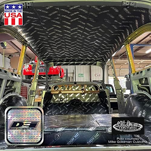 Design Engineering Boom Mat Sound Deadening Material with Adhesive Backing | 12.5" x 24" x 2mm (Pack of 6) - Image 5