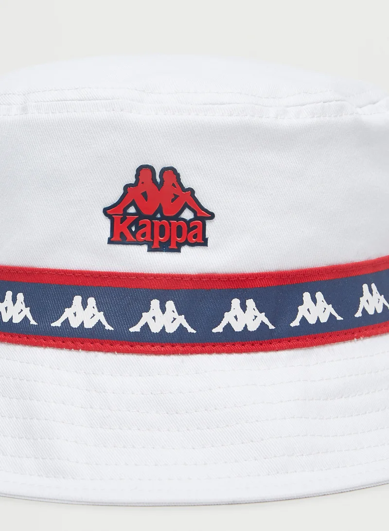 Kappa Kappa Logo Print Bucket Hat