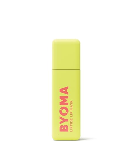 BYOMA قناع الشفاه BYOMA Liptide - قناع خفيف الوزن لليل - علاج الشفاه بالببتيدات مع الببتيدات وزيت باباسو و AHA - بلسم مرطب ومقشر - 0.16 أونصة - Image 1