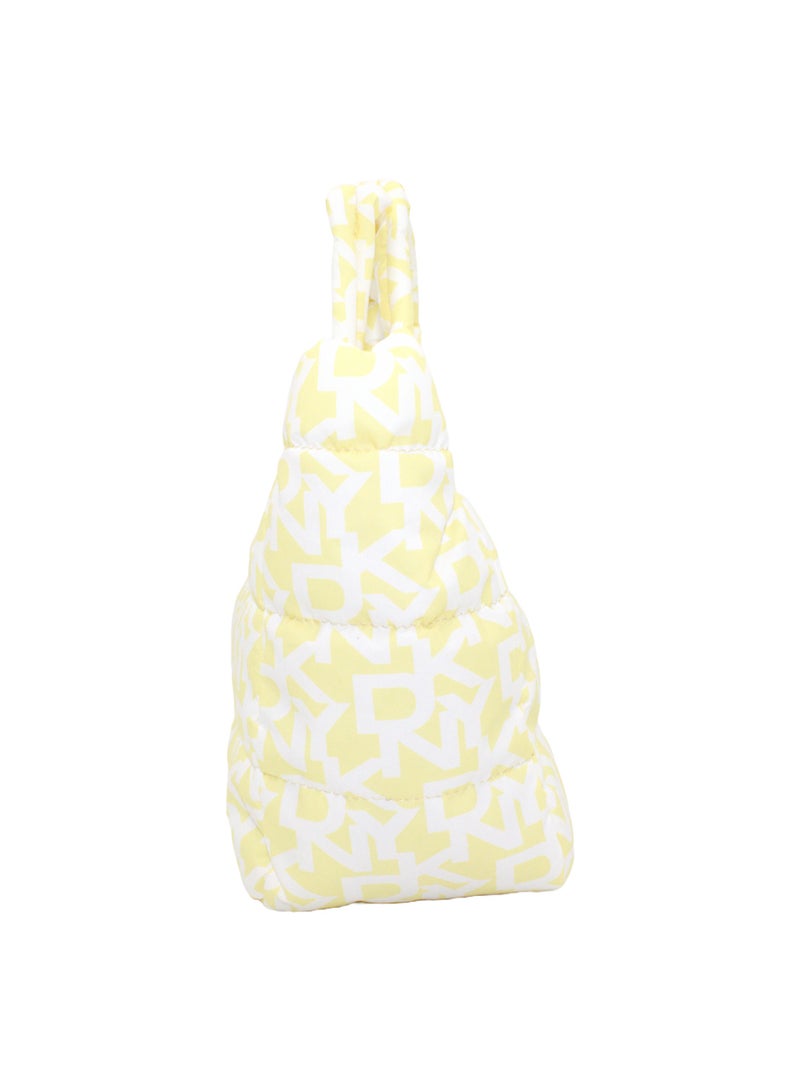 DKNY Signature Puffer Mini Tote Cosmetic Bag, Travel Make up Bag Small, Small Lightweight Cosmetic Bag Storage Bag, Small Makeup Bag, Travel Toiletry Bag - Image 5