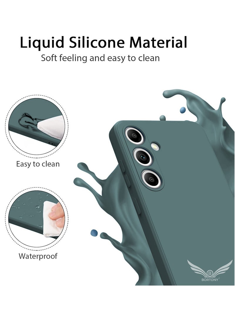 BORTONY Samsung Galaxy S25 Case Liquid Silicone Gel Rubber Anti Scratch Galaxy S25 Cover Protective Case for Samsung Galaxy S25 6.1 Inch - Image 4
