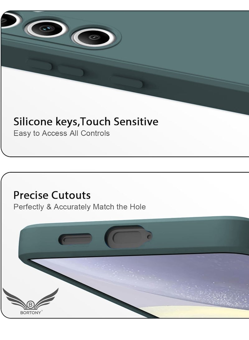 BORTONY Samsung Galaxy S25 Case Liquid Silicone Gel Rubber Anti Scratch Galaxy S25 Cover Protective Case for Samsung Galaxy S25 6.1 Inch - Image 5