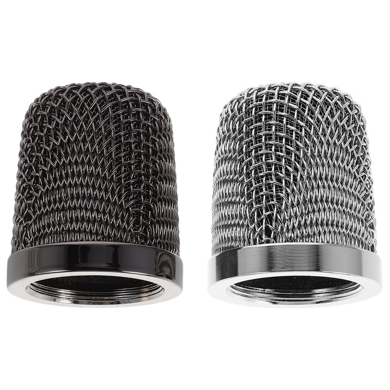 Metal Microphone Grille Replacement Ball Head Mesh Cover for Handheld Mic with Wind Noise Reduction - Image 5