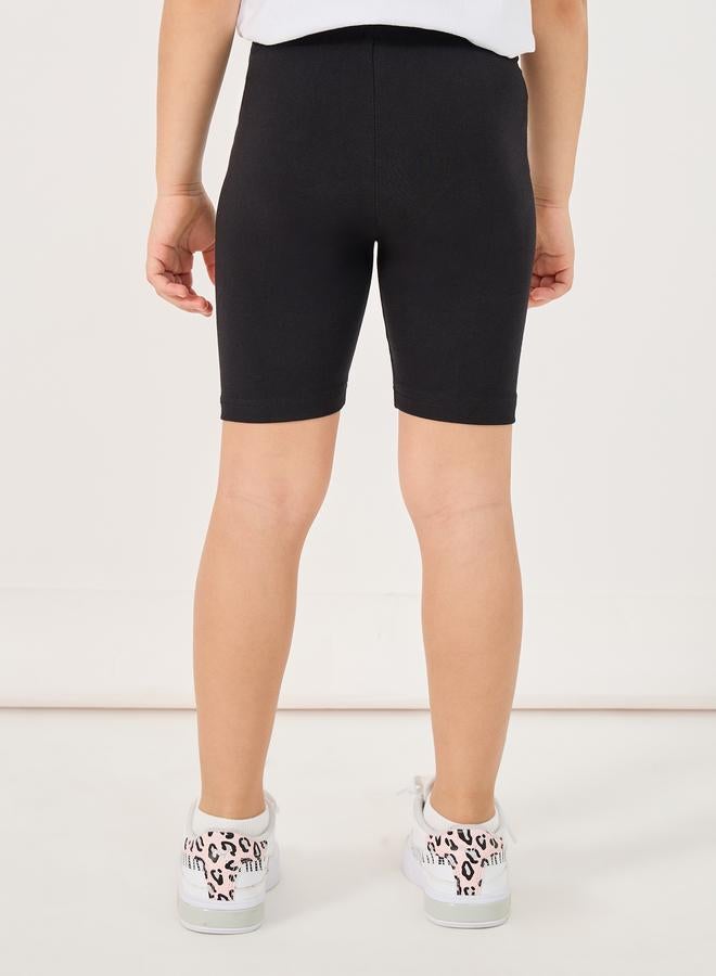 Styli Solid Cycling Cotton Shorts - Image 4