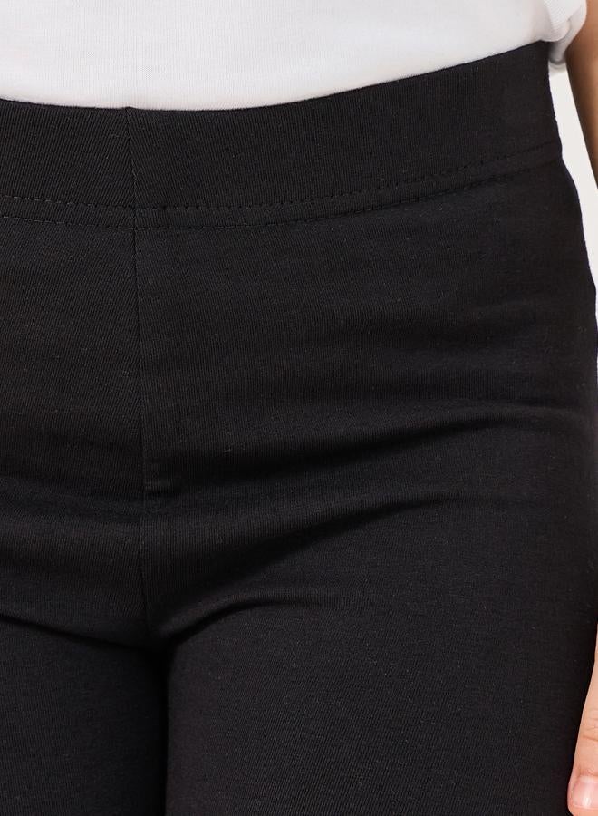 Styli Solid Cycling Cotton Shorts - Image 3