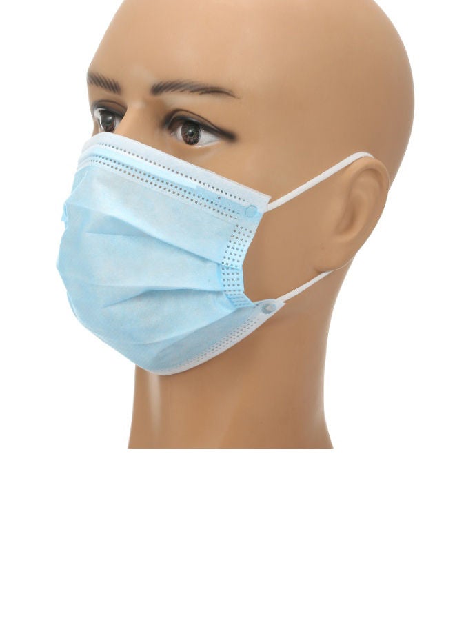 NIBEMINENT 20-Piece Disposable 3-Layer Breathable Mouth Face Mask - Image 2