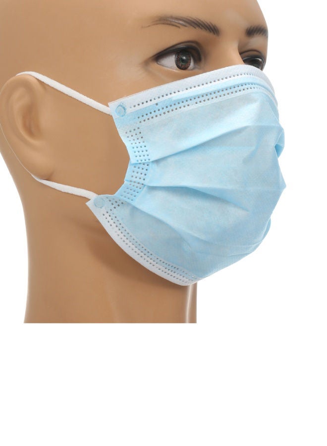 NIBEMINENT 20-Piece Disposable 3-Layer Breathable Mouth Face Mask - Image 3