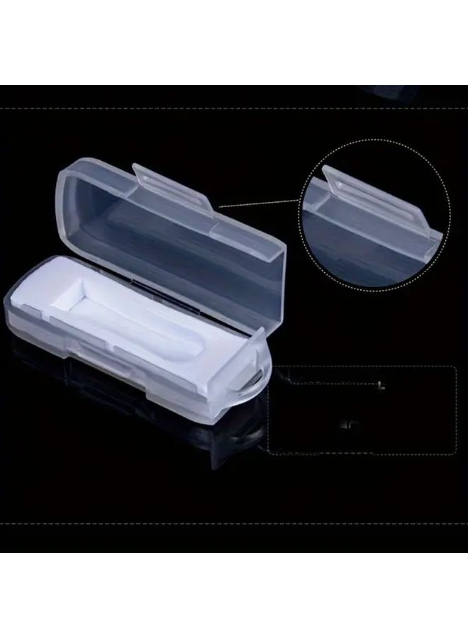 Transparent Plastic Storage Box with Lid Flip Top Design 5 Pcs for Home Organization - Image 4