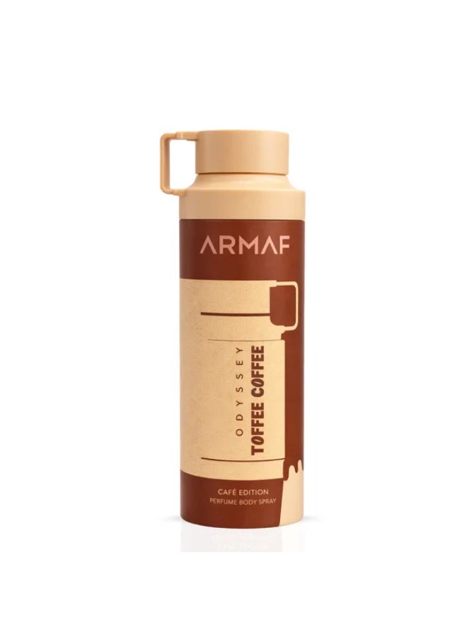 Odyssey Toffee Coffee by Armaf for Unisex Deodorant Perfume Body Spray - 200ml