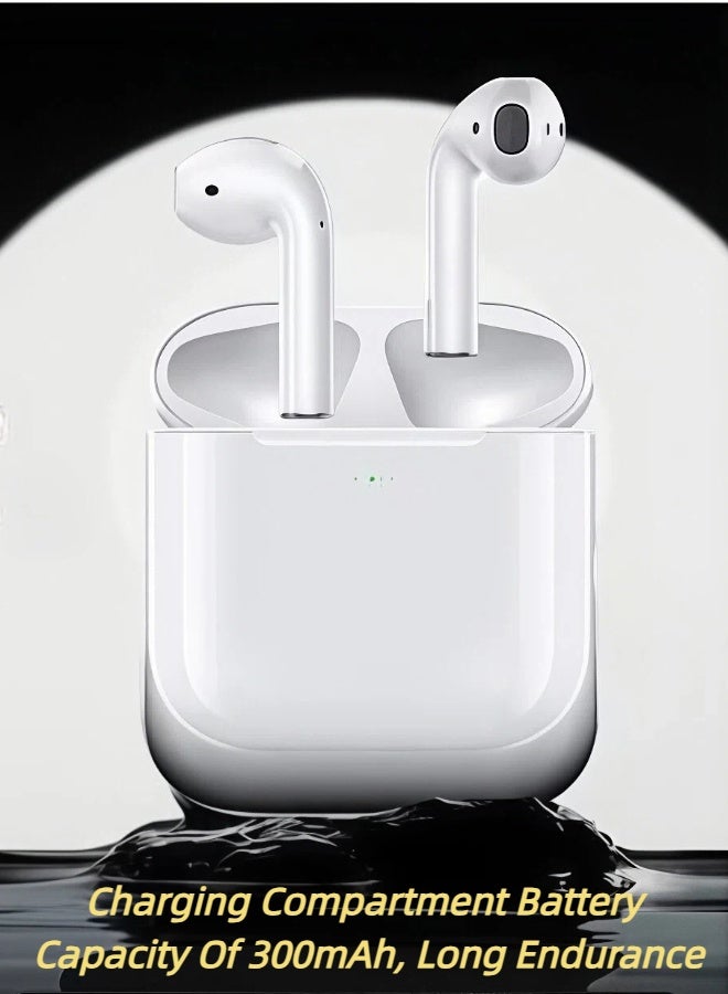 REMAX PD-BT250 True Wireless Earbuds, Stereo Music, Call, Gaming Headset, Bluetooth 5.4, Comfortable Fit, Long Battery Life, Fast Charging, Compact and Portable, With Android/iPhone/iOS Devices, White - Image 4